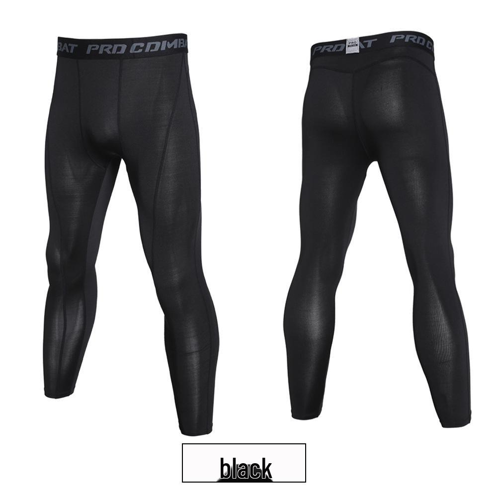 Herren Schnelltrocknende Elastische Fitness-Tights