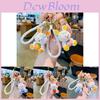 Cute Strawberry Bunny Resin Keychain Adorable Bag Charm Perfect Gift For Girls