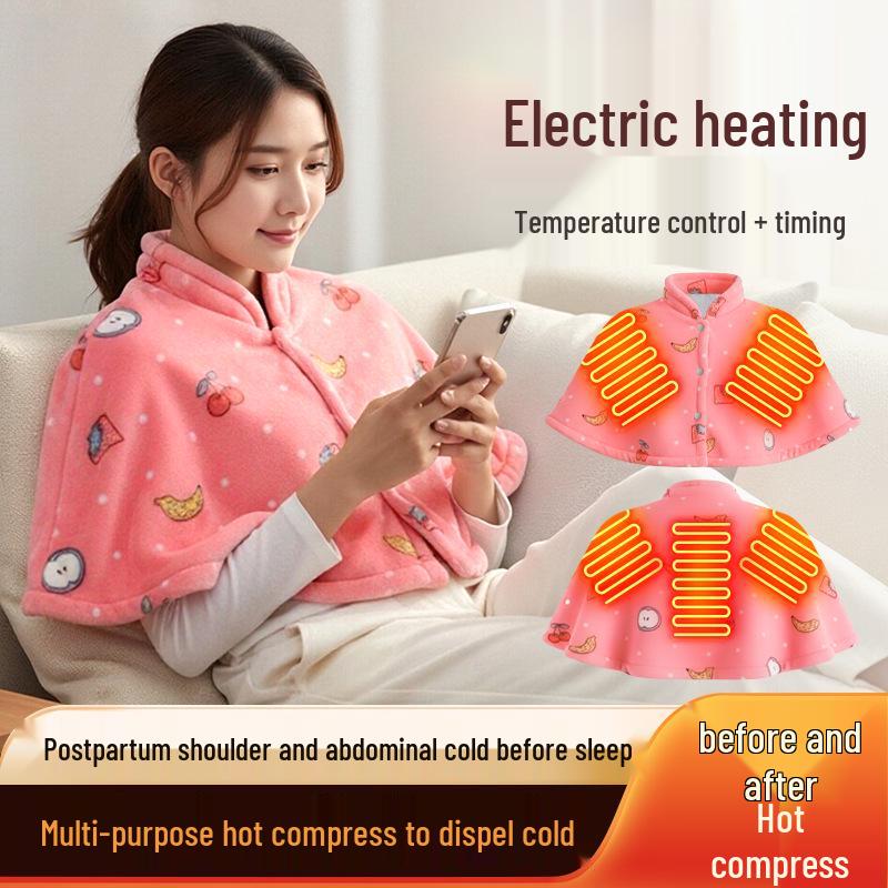 Electric Heated Shawl - Winter Warmth & Heat Therapy Blanket