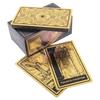 Waterproof Gold Foil PVC Tarot Card Set