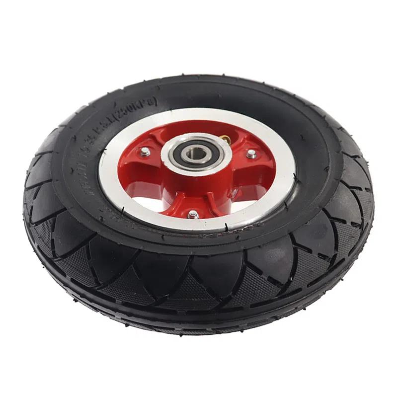 8 Inch Electric Scooter Wheel 200x50 Pneumatic Inner and Outer Tire Aluminum Alloy 10/12mm Hub with  Bearing