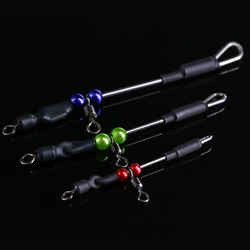 5Pcs Bearing Swivel Fishing Connector Fast Hook Fishing Accessories Easy to Use