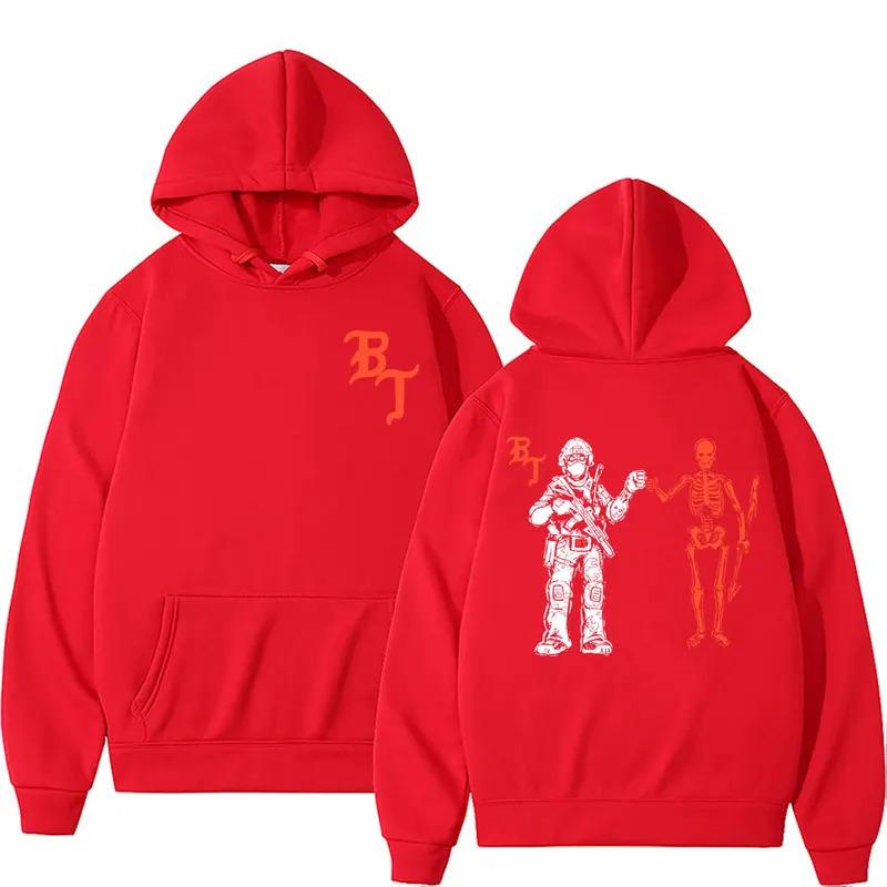 Cartoon Anime Couple Hooded Sweater European Size Printed Sweater