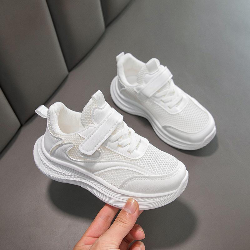 

2025 новая детская спортивная обувь обувь универсальная дышащая легкая для мальчиков и девочек для бега кроссовки для папы обувь для девочек 27