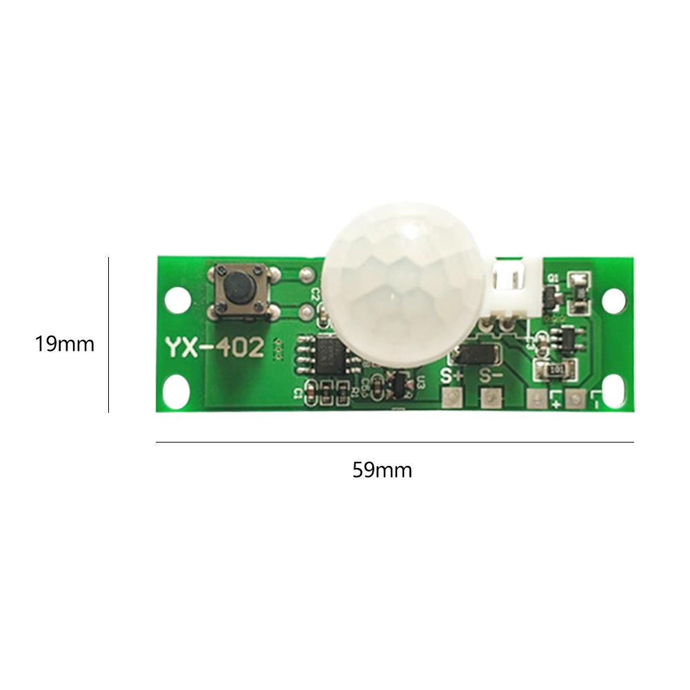 3.7V DIY Kit Solar Lamp Board Control Sensor Night Light module Controller Module Infrared Solar Lamp Board Panel Circuit Board