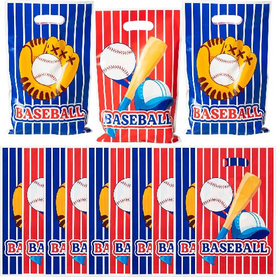 AwserTantue Carnival Gift Wrap Bags - 50Pcs Circus Mardi Gras Elephant Ferris Wheel Plastic Goodie Candy Treat Bag Gift Wrapping Pack Decoration Kids