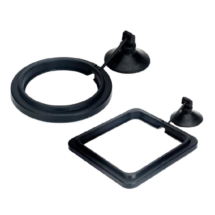 2lots Fish Tanks Aquariums Feeding Rings Aquariums Fish Feeders Suction Cup Fish Enthusiasts Essential
