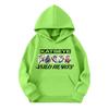 Girls Long Sleeve Hoodie with Graphic Print and Pockets Trendy Casual Pullover for Kids