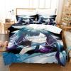 Genshin Impact Columbina Bedding Set For Bedroom Soft Modern Bedspreads Comefortable Kids Duvet Cover Quilt Cover And Pillowcase