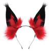 Plush Fox Demon Ears Headband - Cosplay & Performance Accessory
