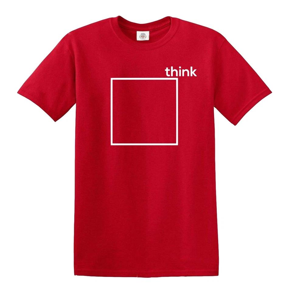 THINK OUTSIDE THE BOX | Men s | T-SHIRT FUNNY | TOP TEE 5 M