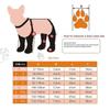 Hunde Latzhosen Stiefel, Wasserdichte Hunderegenstiefel, Welpen Schneeschuhe für den Winter, Schmutzabweisende Hose Verstellbare Latzhose für Outdoor-Spaziergänge & Pfotenschutz
