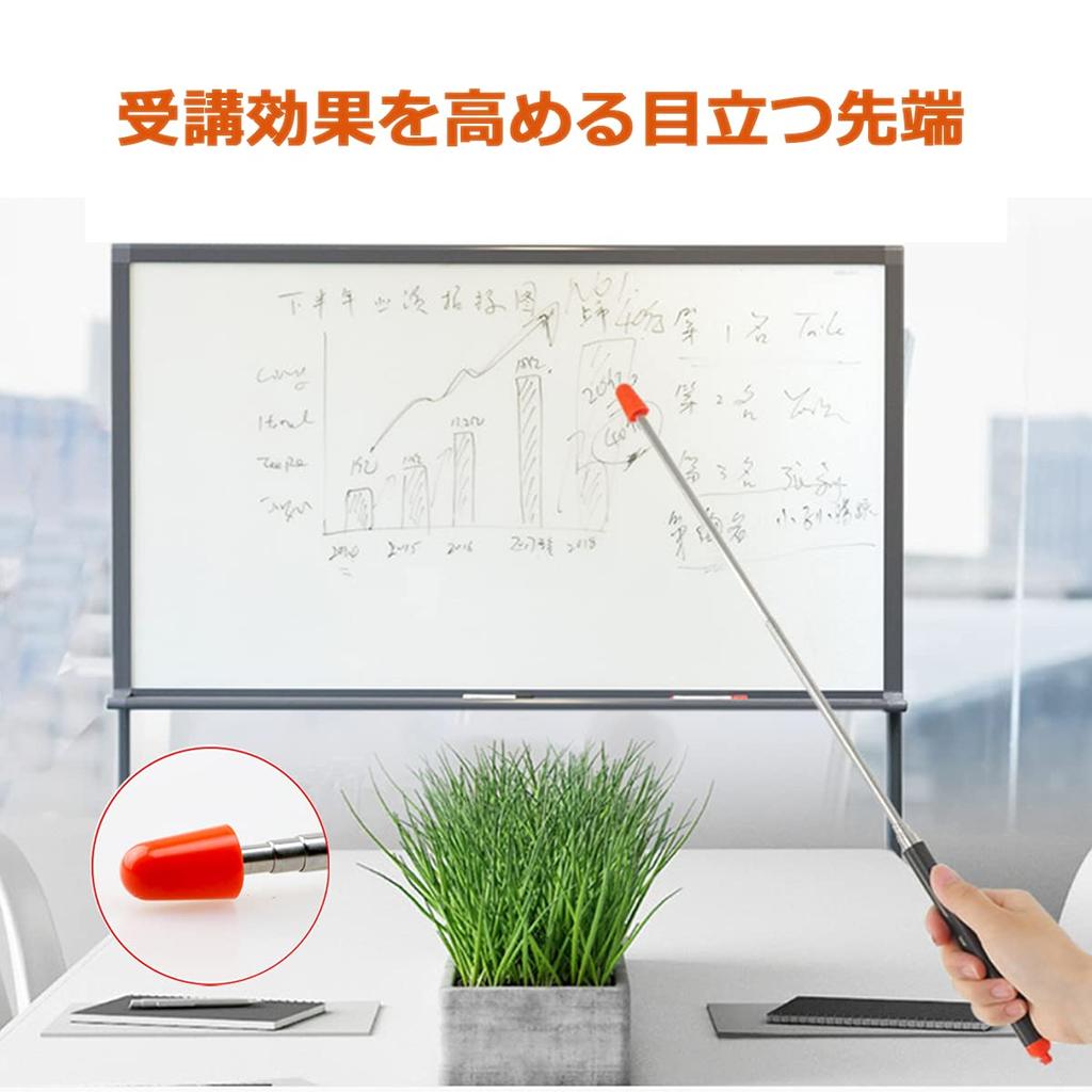 Telescopic Long Screw Hole Includes Easy To Mini Perfect for Field Easy To 1200mm Props Pointer, Size, Type, 7-Level Extension, Strap, Hold, Size,