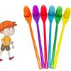 4/12PCS Wooden Egg  Spoon Race Game Small Balls Montessori Early Learning Relay Balance Training Gift Presents Egg Race Game