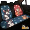 Cute Cartoon Cat And Mouse Four Seasons Universal Seat Cushion for Women's Personalized Couple Car Seat Cover Seat Accessories