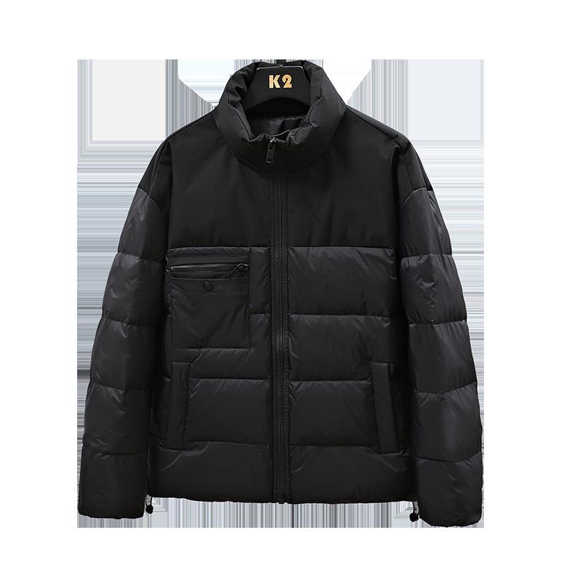 2025 fleece thickened plus size jacket fall and winter men's middle-aged solid color casual hooded warm jacket shirt top