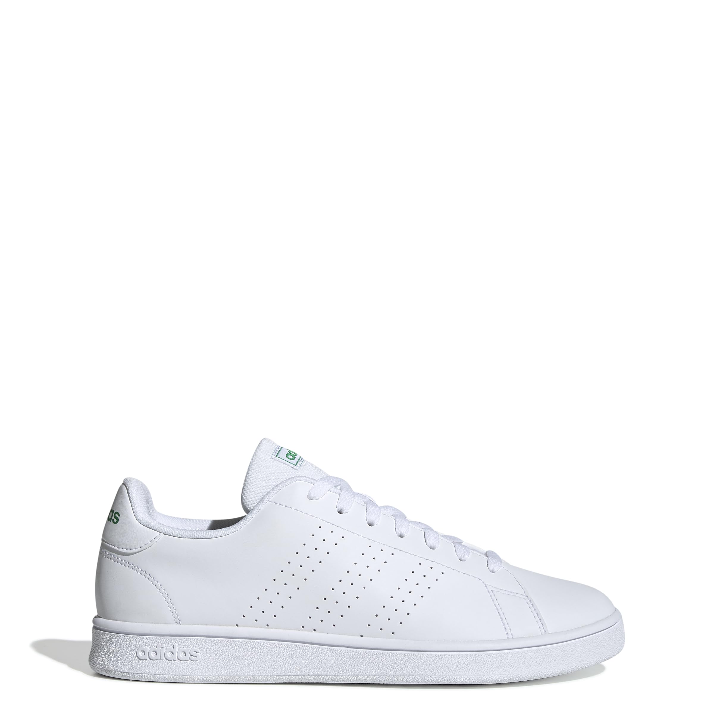 

Кроссовки adidas Advantage Base размера см (EOT69) Белый/Белый/Зеленый (EE7690), 28,5
