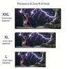 Lightning Cat Playmat Funny Cat Mousepad Large Szie Mouse Pad Offices  Gamer Desk Mat for Work Game PC Laptop Cute Rug Carpet