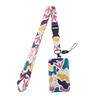 ID Card Holder Printed Buckle Lanyard Bus Card Holder Campus Student Card Holder Neck Strap
