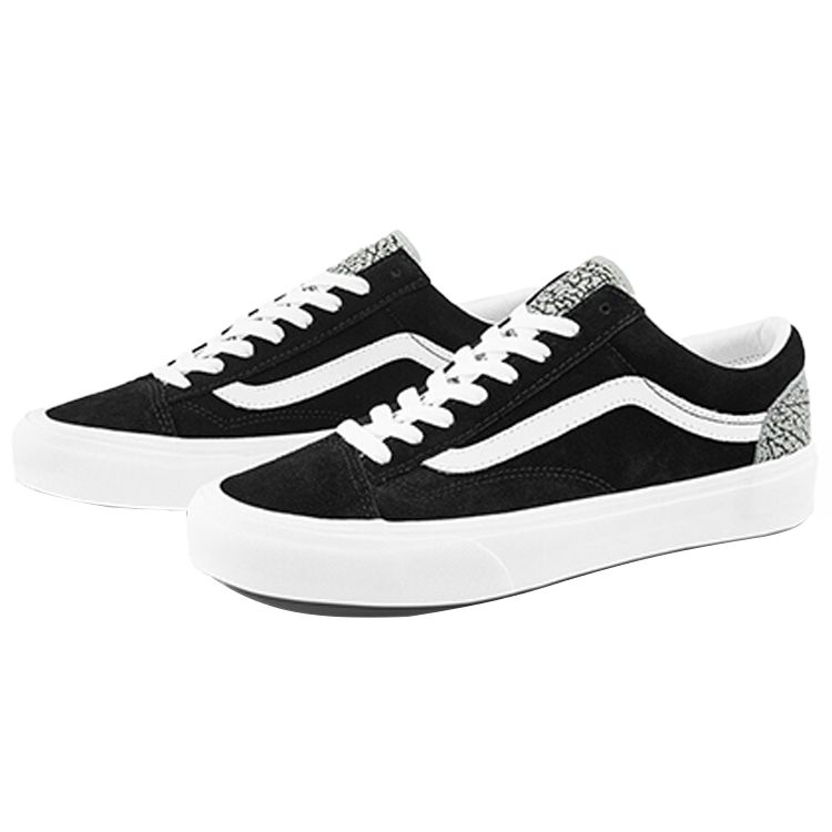 Vans Style 36 Classic Color Block Casual Low Top Skate Shoes Unisex sneaker Black Gray VN0A5AOB5DS