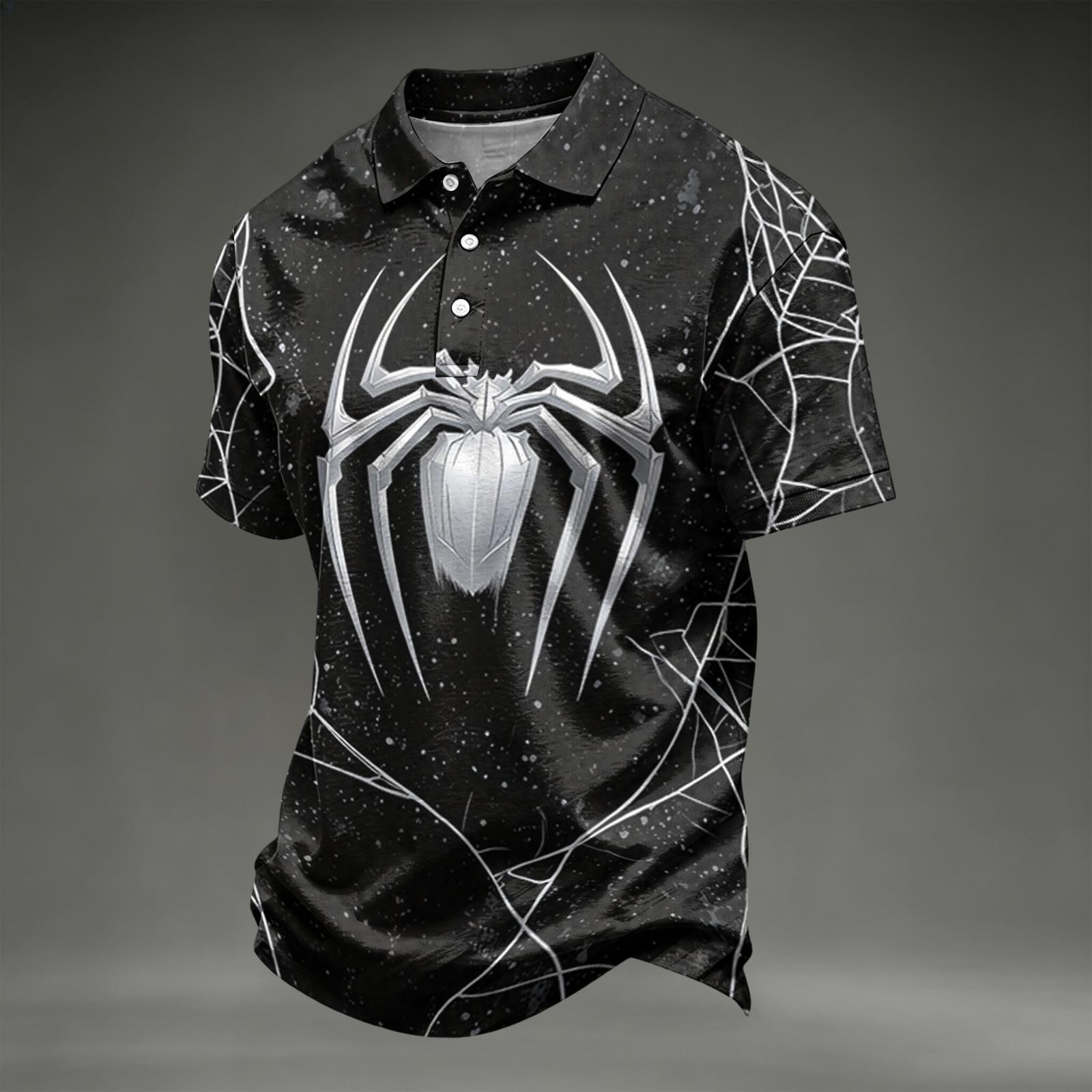 Men s Halloween Print Short Sleeve T-Shirt L