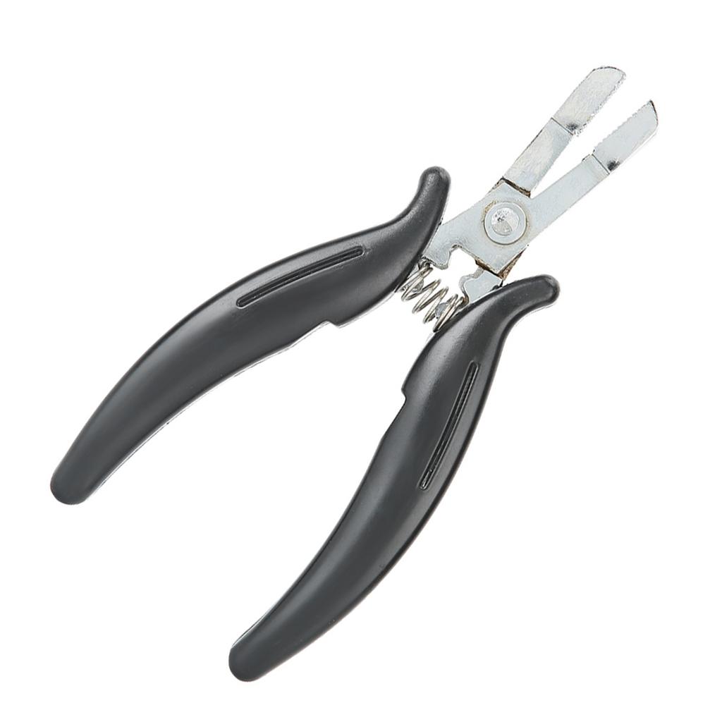 Hair Extension Pliers for Micro Rings Beads Professional Hair Extension Tool Black