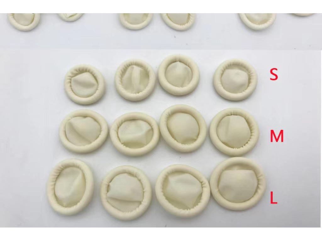 Thick Latex Finger Cots: Dustproof, Rolled Edge, Disposable Protection