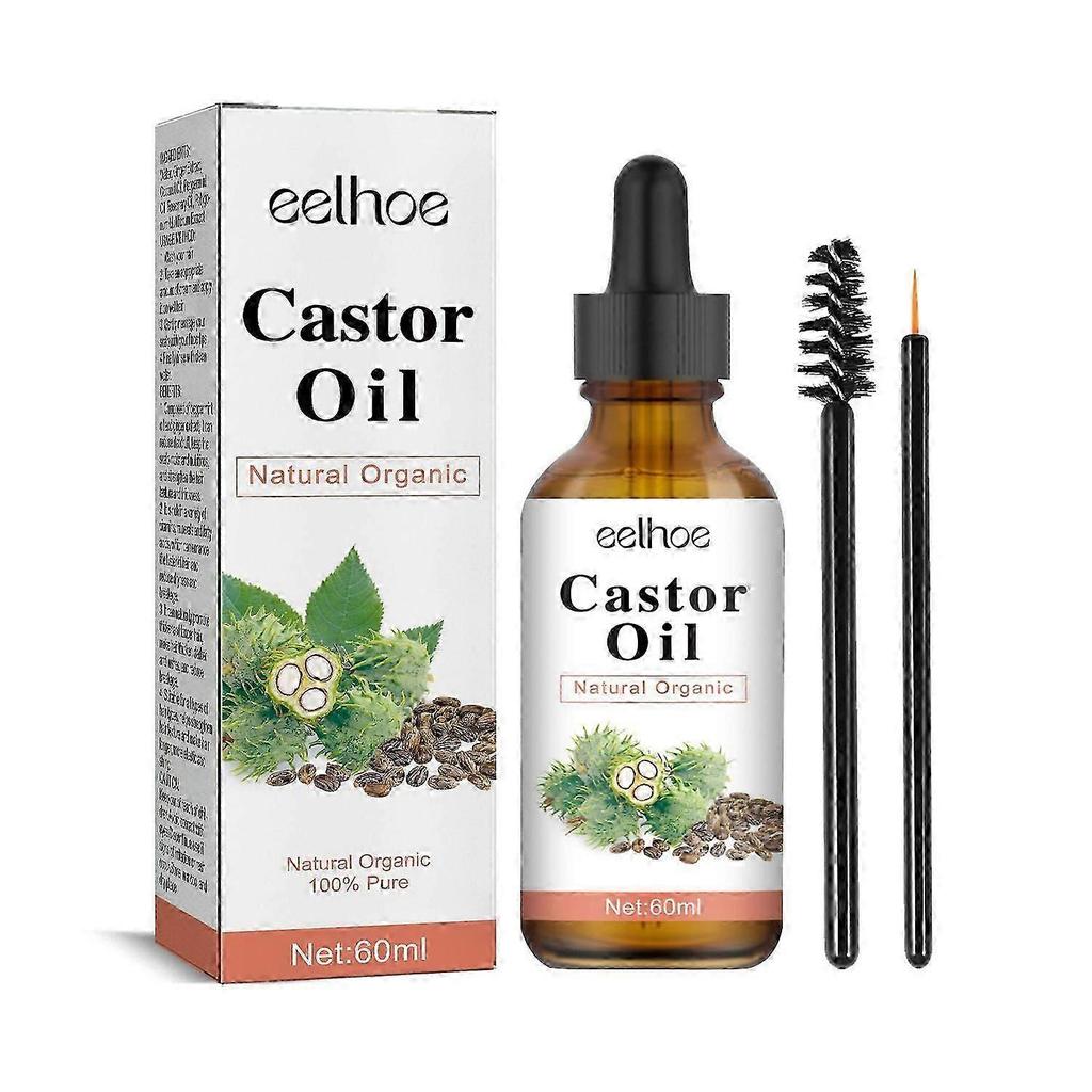 EELHOE Castor Dense Hair Essential Oil Moisturizes And Repairs Dry Hair And Impetuous Dense Hair, St