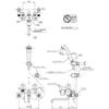 TOTO TMS20CZ Bathroom Wall Mount 2-Handle Shower Bracket with Temporary Water Stop [for Cold Regi...