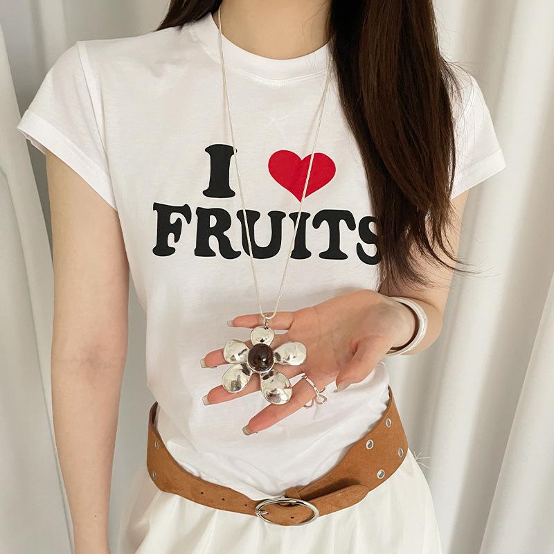 Minimalist Star Heart Long Necklace - Unique Cross-border Design for Women