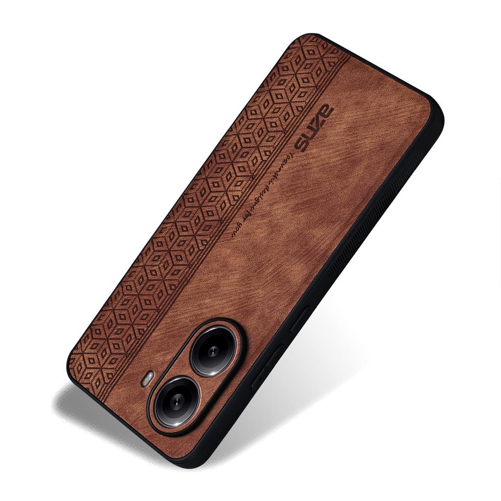 AZNS For Xiaomi Poco X7 Pro 5G/Redmi Turbo 4 5G Case Protective PU Leather Covered TPU Phone Shell