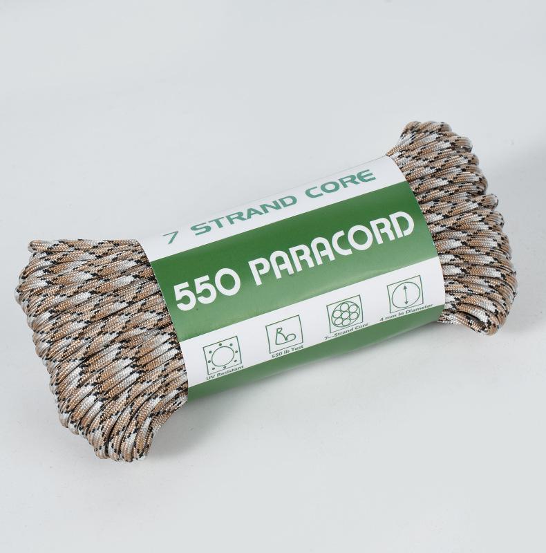 4mm 7 Strand Core 550 Polyester DIY Handmade Woven Bracelet Cord Jewelry Raw Material Keychain Phone Pendant Findings Nylon Rope