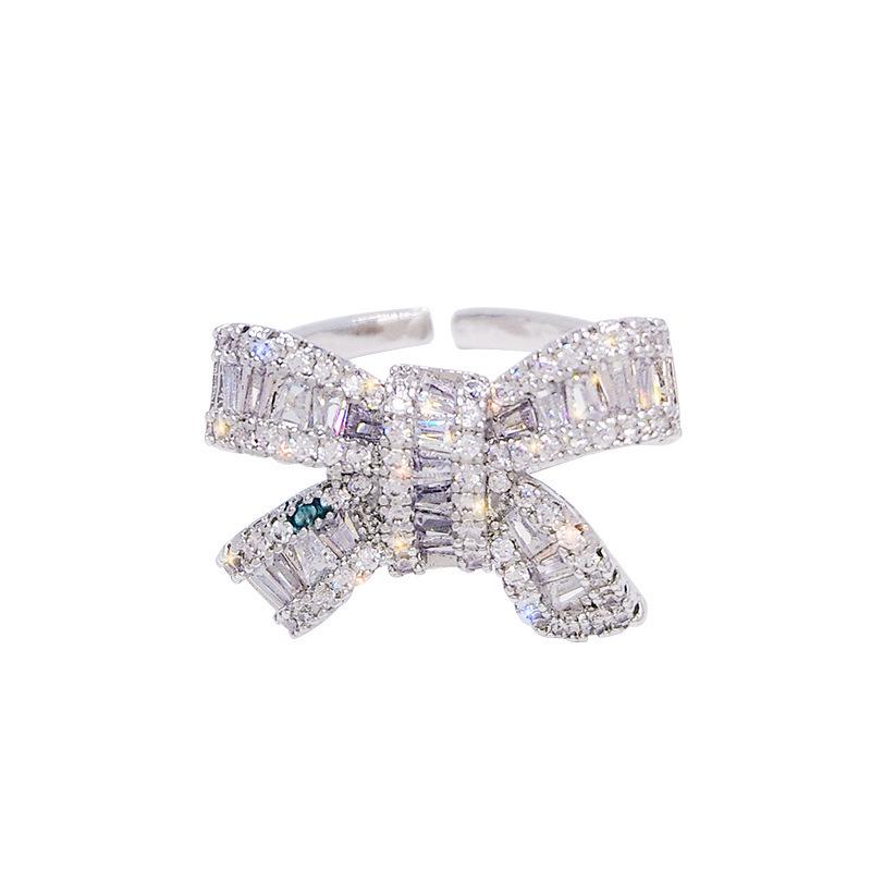 2025 Trendy Open Ring with Girly Bow Knot for Women’s Index Finger