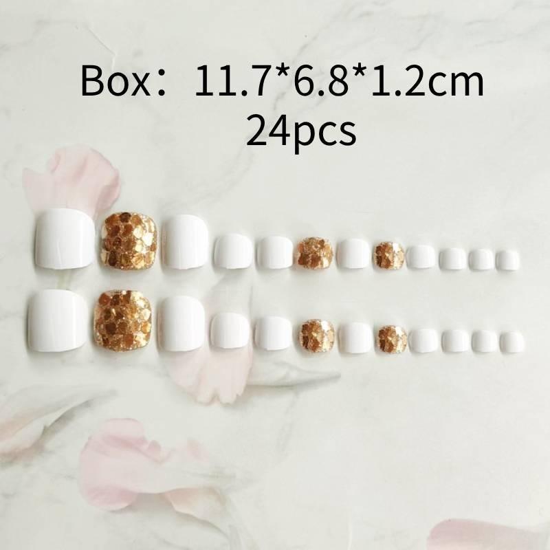 

Nail Womens Wearable Toe Patch Beauty Detachable Durable Fashionable Advanced