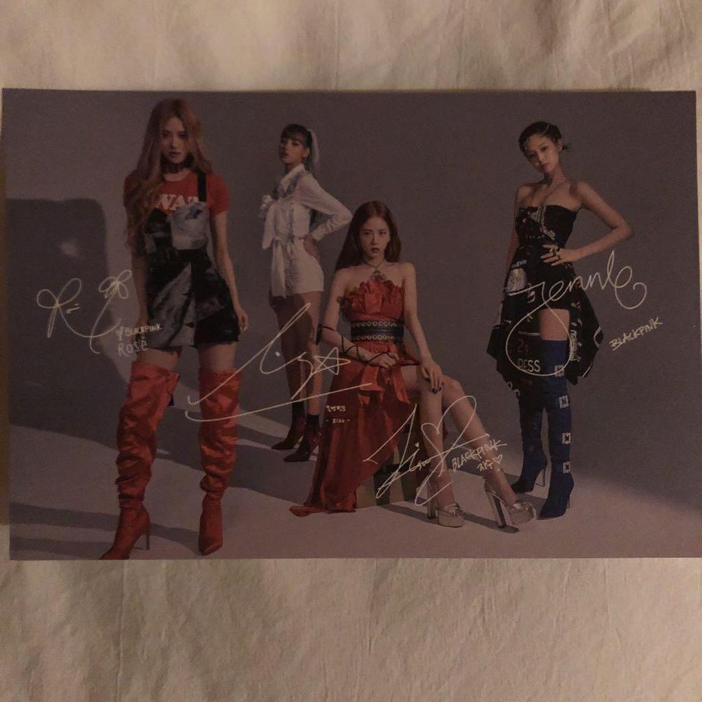 [USED] BLACKPINK Postcard