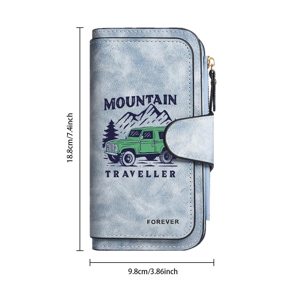 Mountain Traveller Purse Forever Long Wallet for Outdoor Casual Use