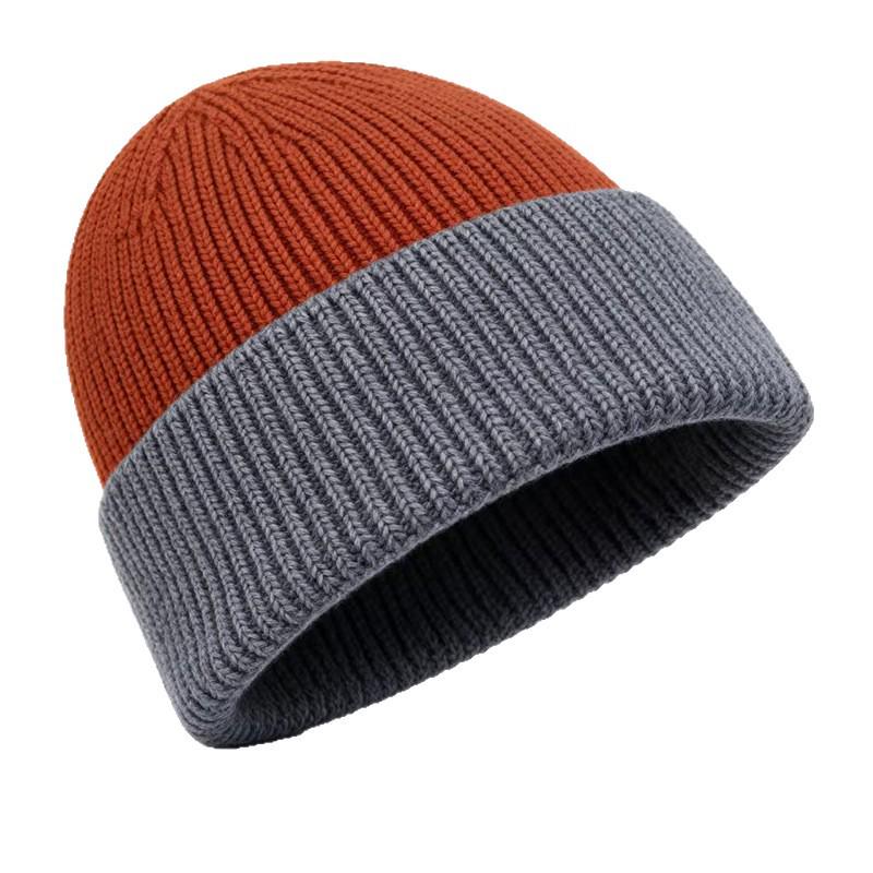 Children's Wool Blend Knitted Hat: Warm Ear-Protecting Beanie for Autumn and Winter, Cute and Versatile Parent-Child Design.
