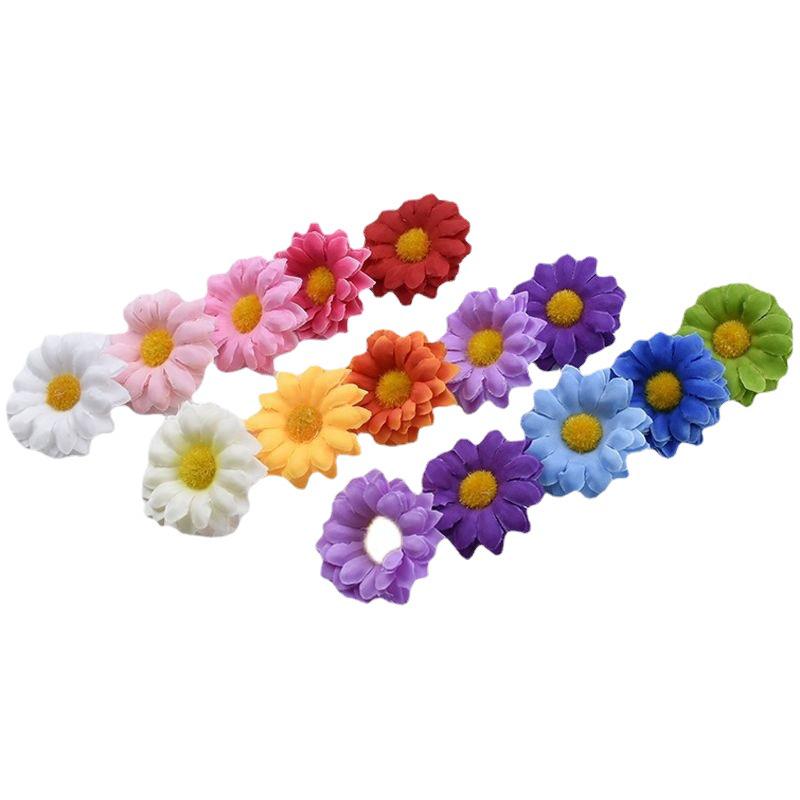 4cm Two-Layer Daisy Sunflower Simulation Flower Head
