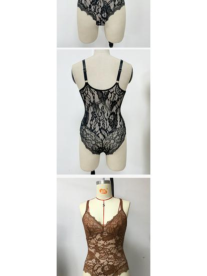 Summer Lace Push-Up One-Piece Women's Body Shaper Camisole