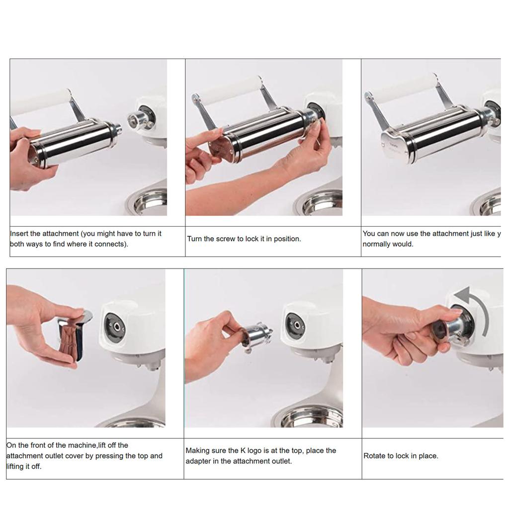 Cooking Machine Adapter Kitchen Machine Attachment Mixer Accessory for Enhancing Mixing Efficiency and Durability