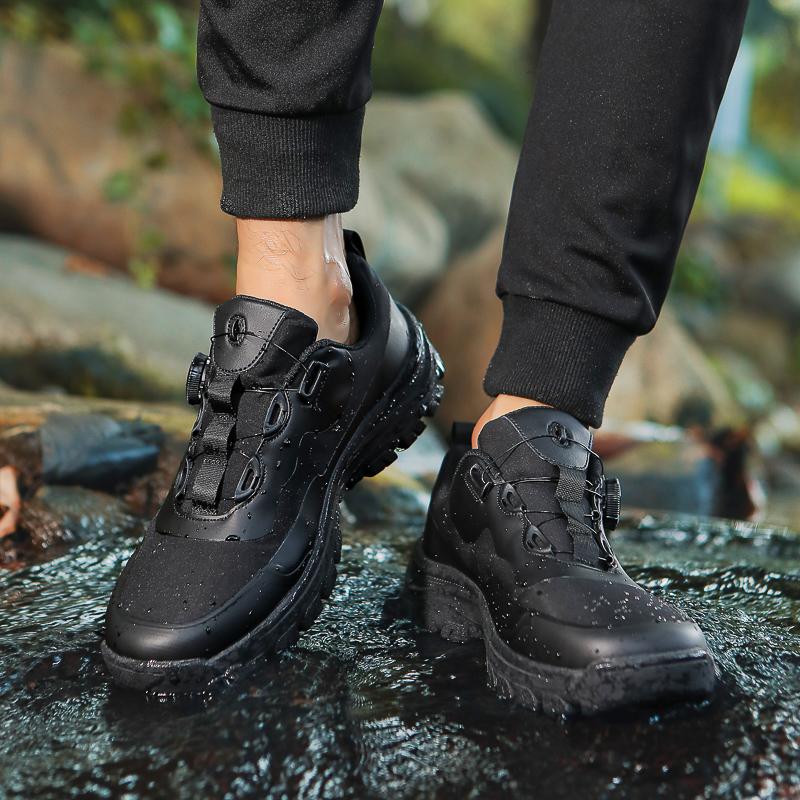 Waterproof Hiking Shoes Men Outdoor Trailing Trekking Shoes Ultra-light Sneakers Tactical Boots Non-slip Wading Boots Size 40-47