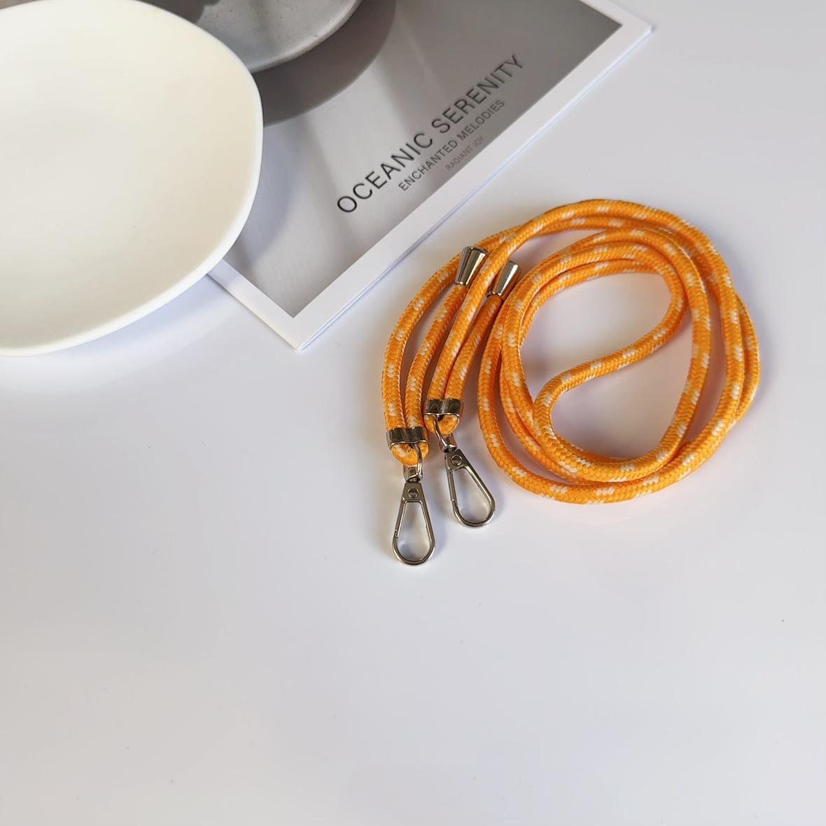 

Universal Crossbody Phone Lanyard with Double Buckle and Adjustable Back Clip