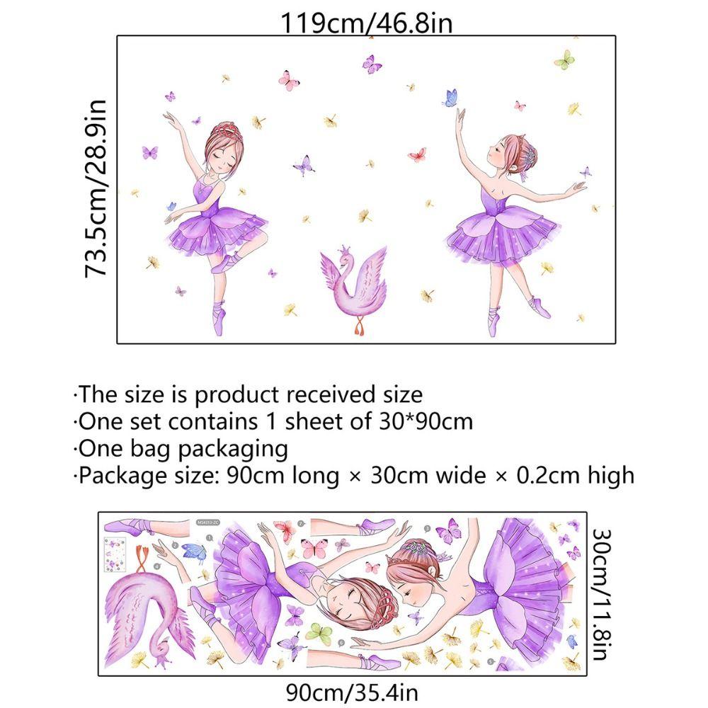 PVC Butterfly Wall Sticker Self-Adhesive Self-Adhesive Wall Decal  Living Room