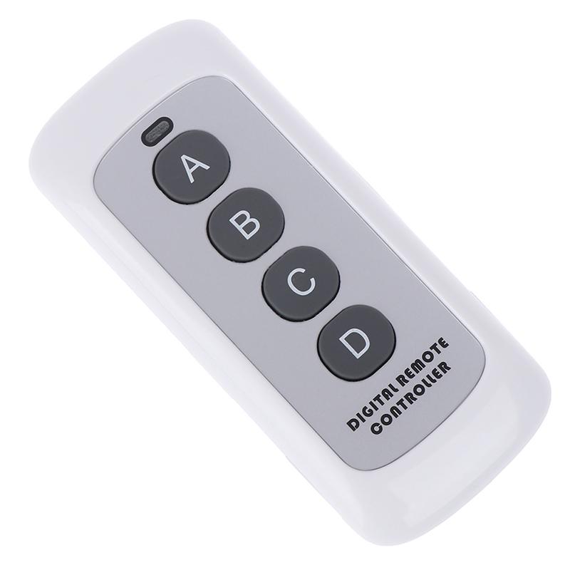 1ks 433Mhz 4tlačítkový dálkový ovladač s kódem Ev1527, vysílač, bezdrátový klíč