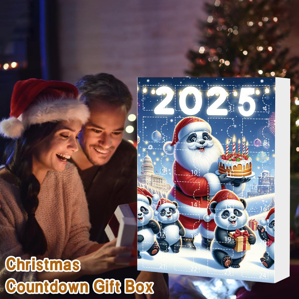 Calendar de Advent de Crăciun 24 de Zile, Calendar Numărătoare Inversă Charm Câine Acrilic Plat 2D, Pandantiv Numărătoare Inversă, Charm Drăguț pentru Pomul de Crăciun