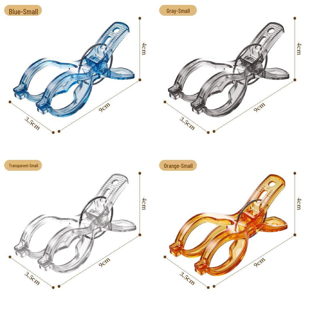 Windproof Plastic Clips for Drying Clothes and Bed Sheets - Secure Your Clothes, Socks, Pants, and Quilts with Ease.