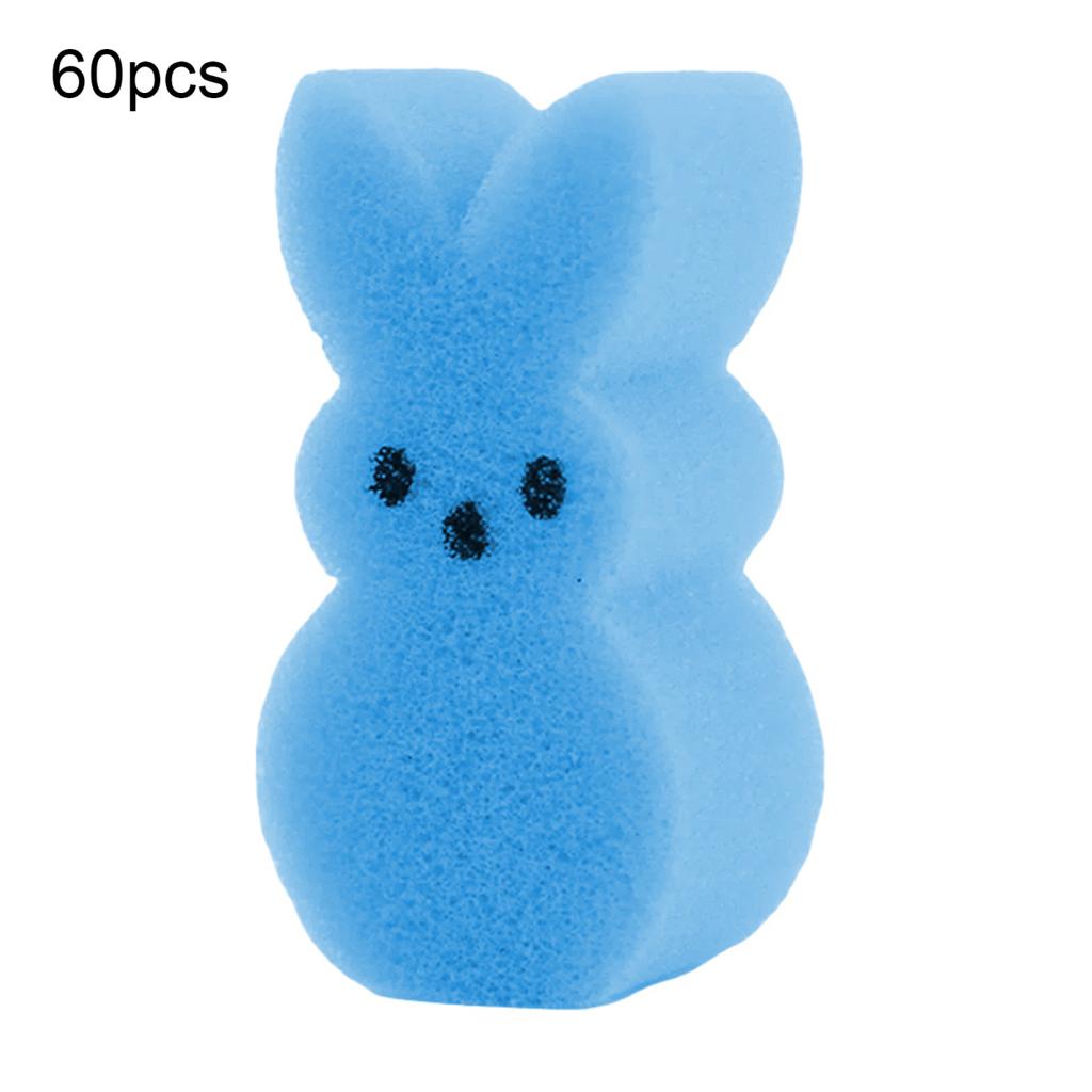 Sponge Bunnies Vase Filler Easter Rabbits Vase Stuffer Mini Rabbit Ornament Easter Basket Stuffers for Home Table Centerpiece Spring Party Decor