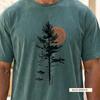 Tall Timber Graphic Tee: Comfort Colors Nature Shirt, Cotton, S-4X, Gift