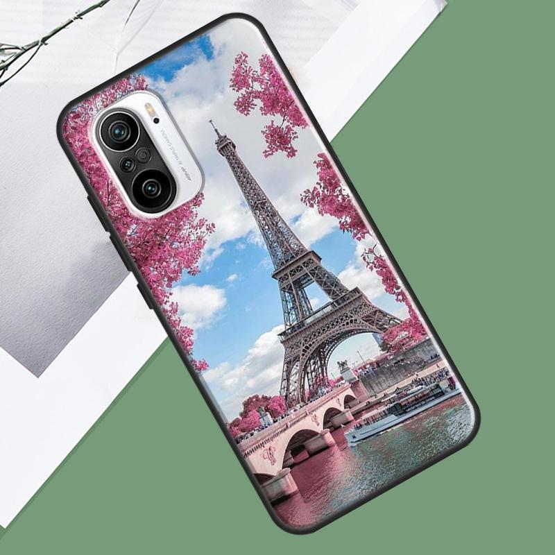 France Paris Eiffel Tower Case For Xiaomi 17 Pro Max 13 14 15 Ultra 13T 14T 15T Pro POCO F7 F5 F6 X5 X6 X7 Pro Cover