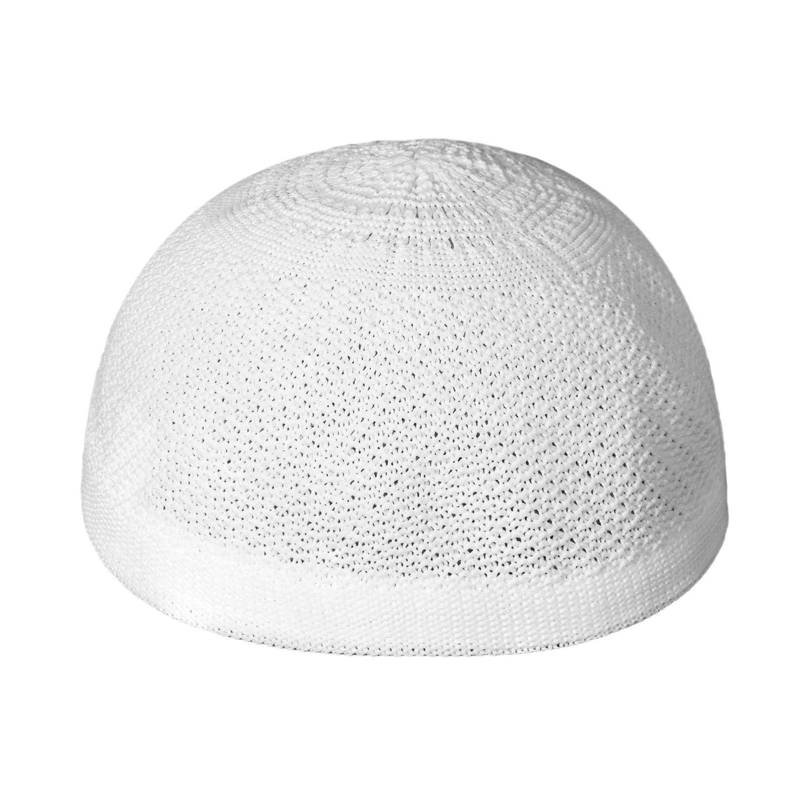 

Мусульманская молитвенная шапка вязаная шапка головной убор однотонная повседневная мужская шапка зимняя теплая шапка аксессуар для костюма A